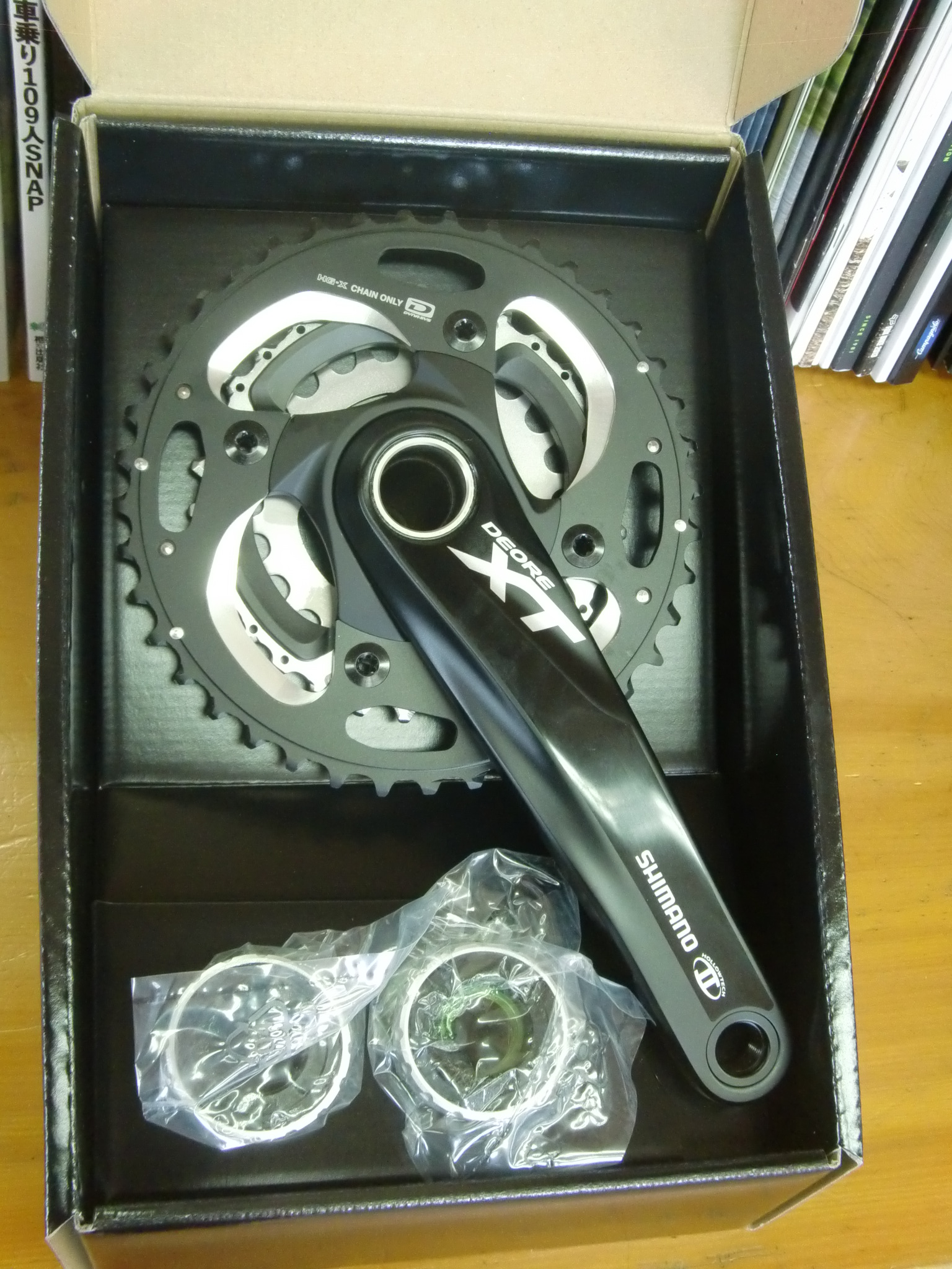 f*o様 SRAM Attack & Shimano Deore XT セット Amazon | シマノ(SHIMANO) FC-M785 XT クランクセット (ブラック